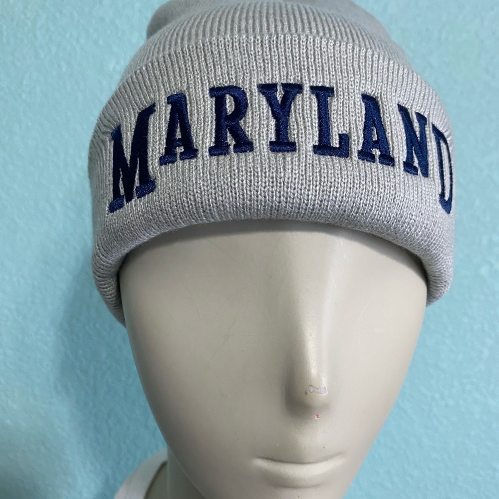 Maryland Collegiate Football Beanie Hat NEW